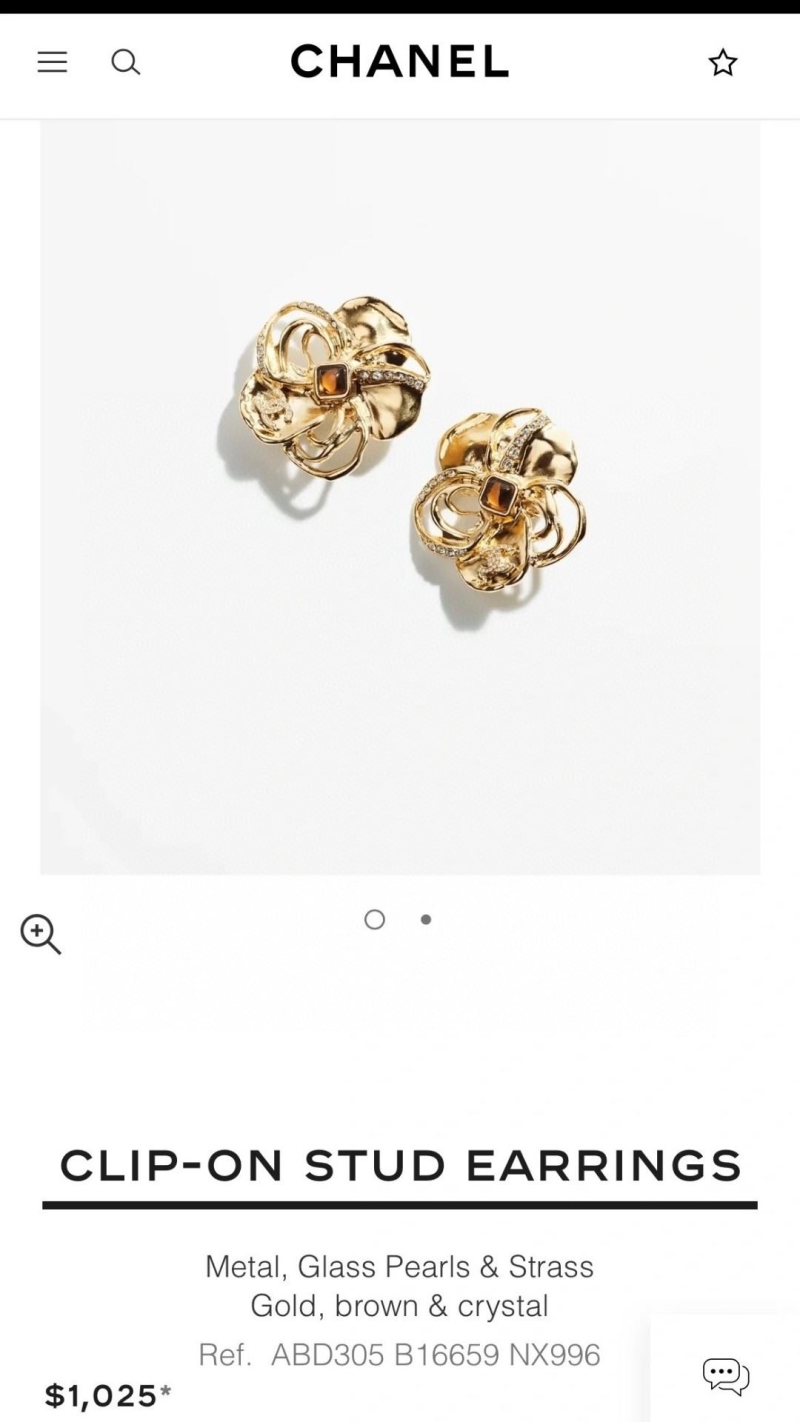 Ch**el earrings